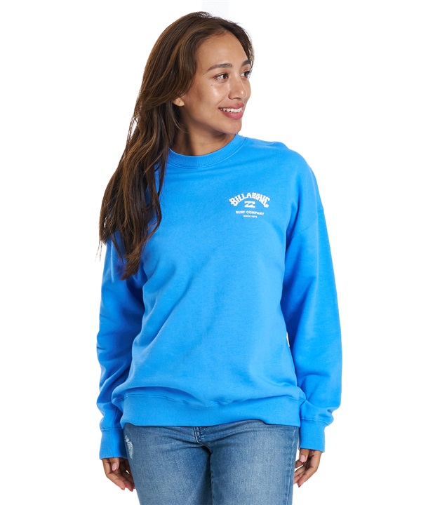 BILLABONG ビラボン トレーナー スウェット レディース バックプリント SQUARE LOGO BOY FIT BG013001