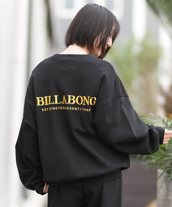 BILLABONG ビラボン トレーナー スウェット レディース ロゴ バックプリント BG013002