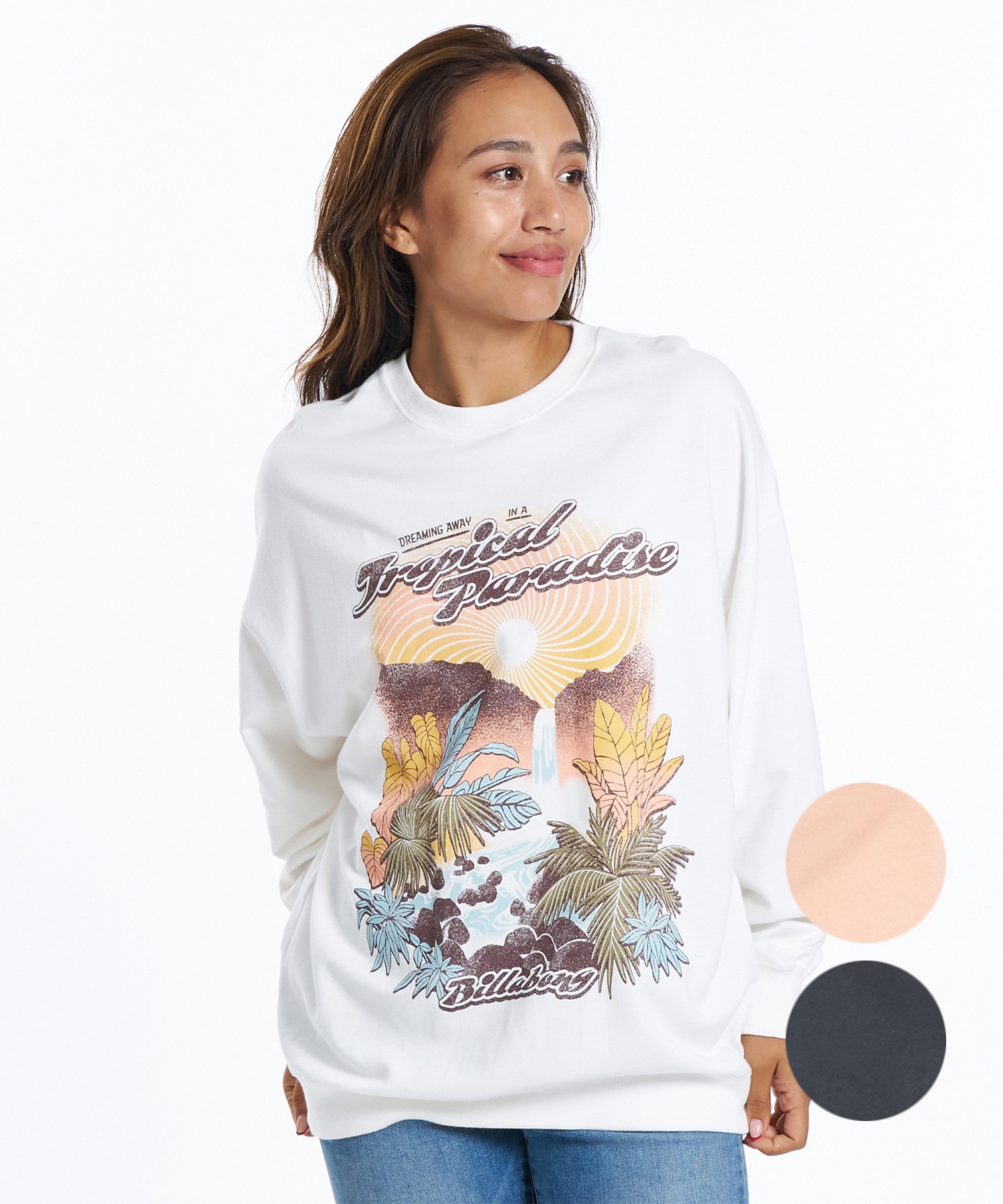 BILLABONG ビラボン トレーナー スウェット レディース フロント 