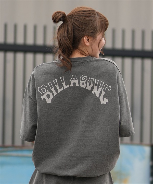 BILLABONG ビラボン トレーナー レディース ARCH LOGO SS SWEAT CREW BG013U03 ムラサキスポーツ限定