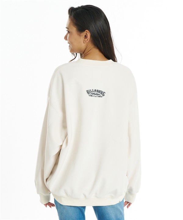 BILLABONG ビラボン トレーナー スウェット レディース 裏起毛 SUEDE LIKE BONDING FLEECE BG014009