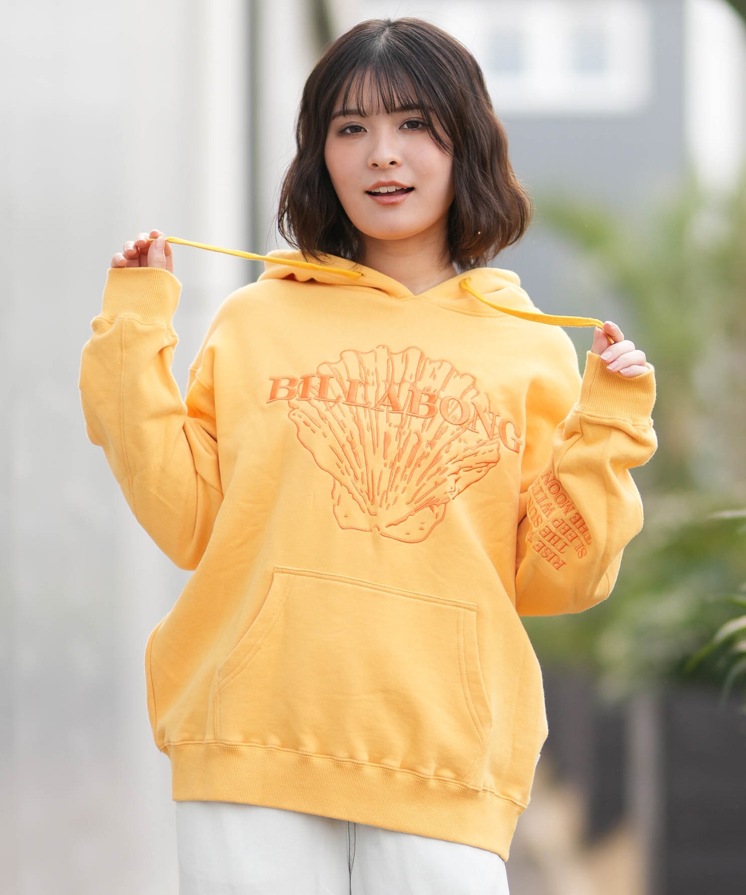 BILLABONG ビラボン プルオーバー パーカー レディース 裏毛 BG013010