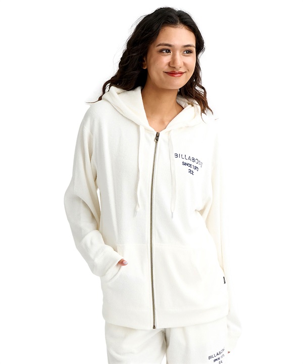 BILLABONG ビラボン ジップアップ パーカー レディース パイル生地 セットアップ対応 BG013017