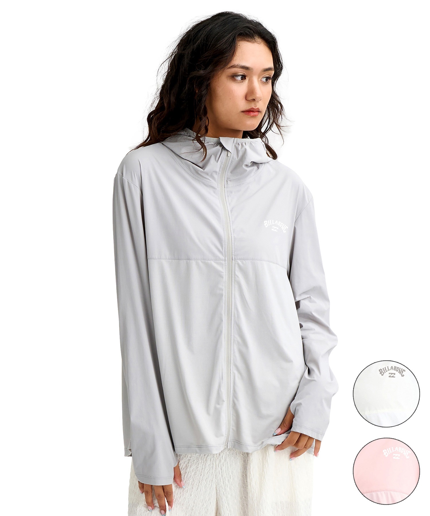 BILLABONG ビラボン ジップアップ パーカー レディース ラッシュガード