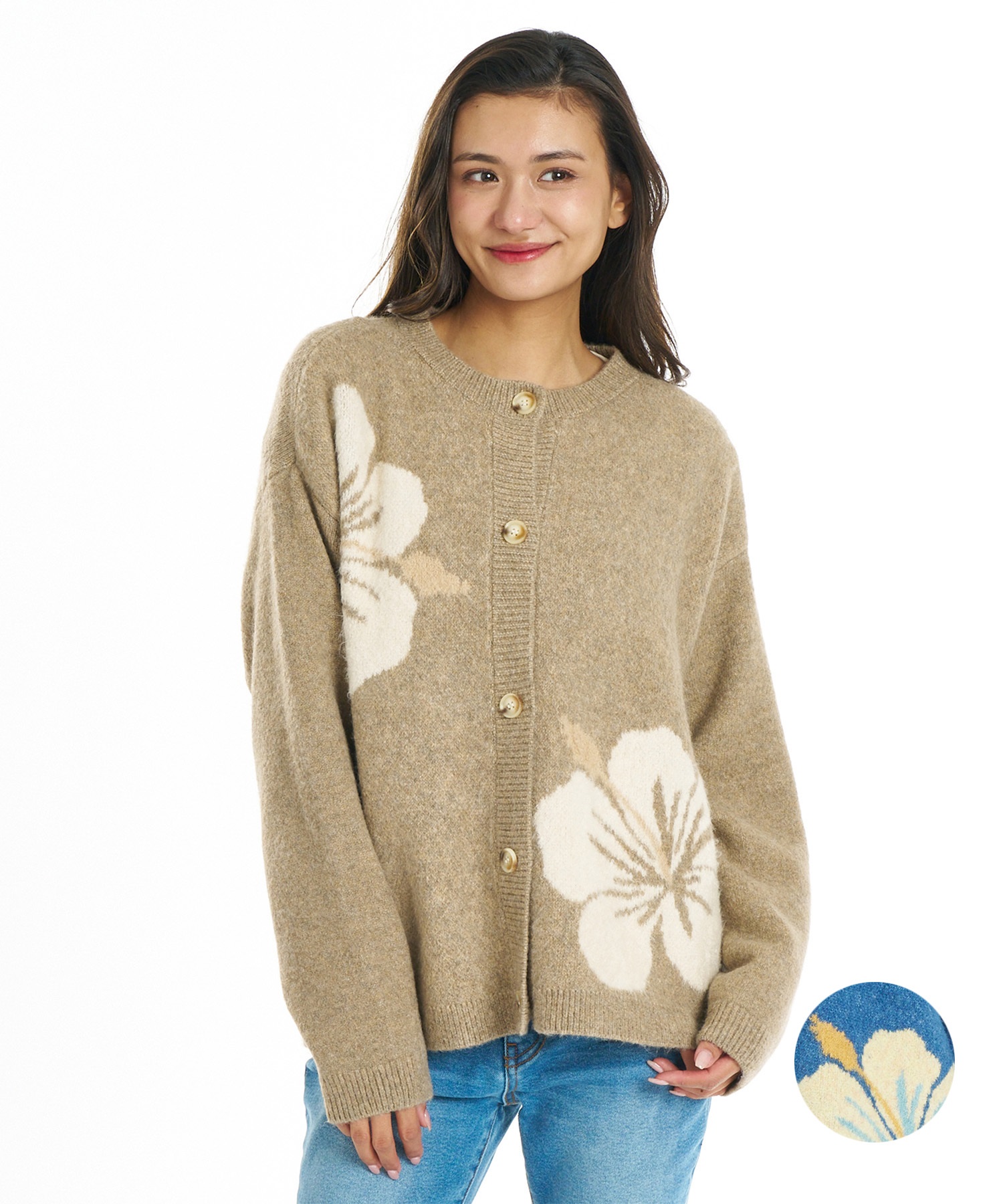 BILLABONG ビラボン カーディガン レディース 花柄 DIXIE CARDIGAN