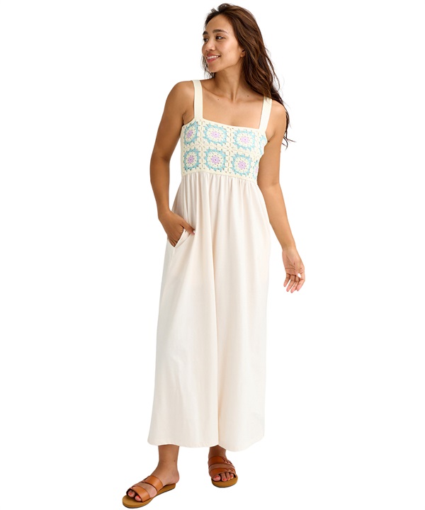 BILLABONG ビラボン ワンピース レディース ロングスカート CROCHET DRESS BG013350