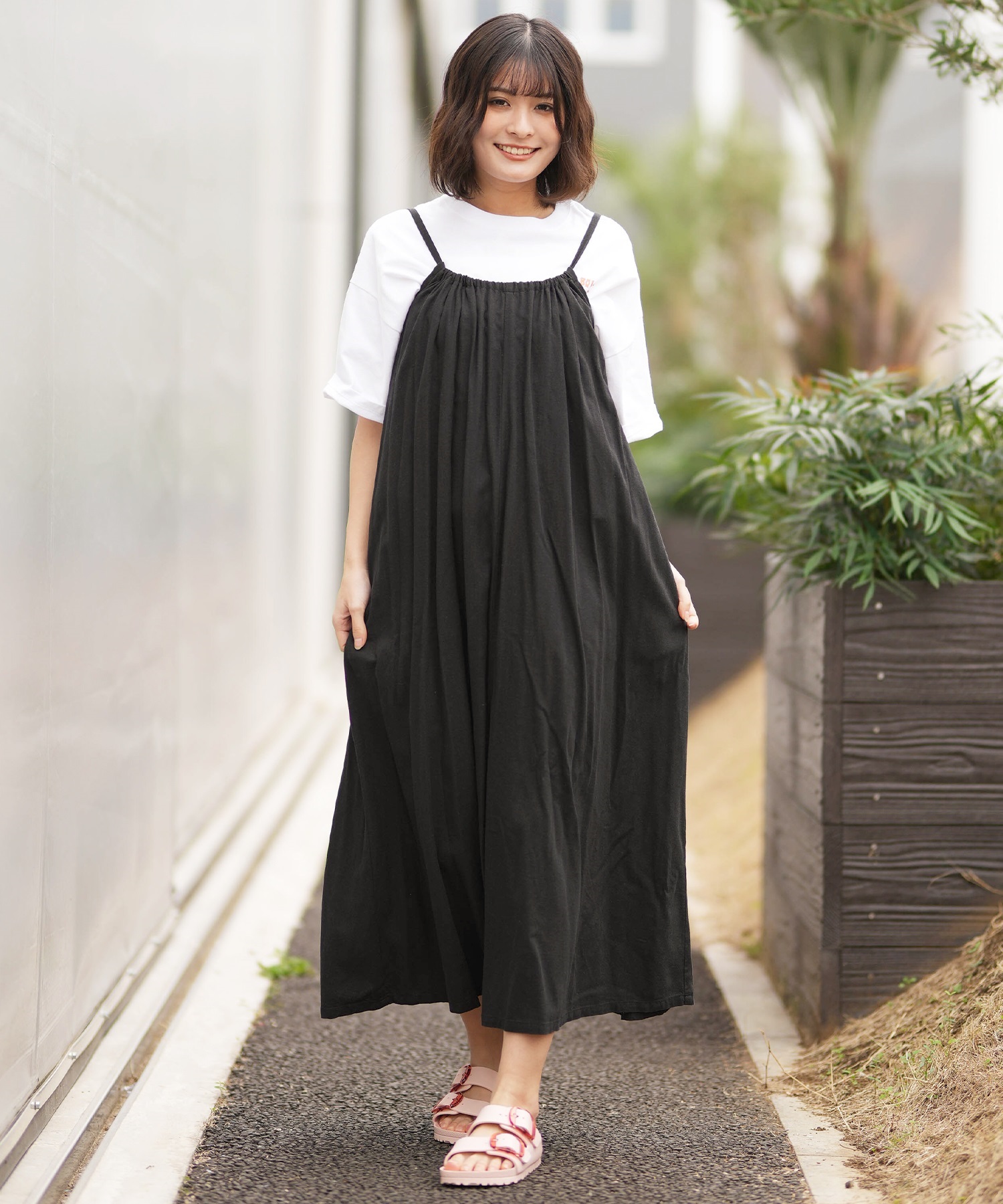 BILLABONG ビラボン ワンピース レディース ロング丈 CAMI BACK WOVEN
