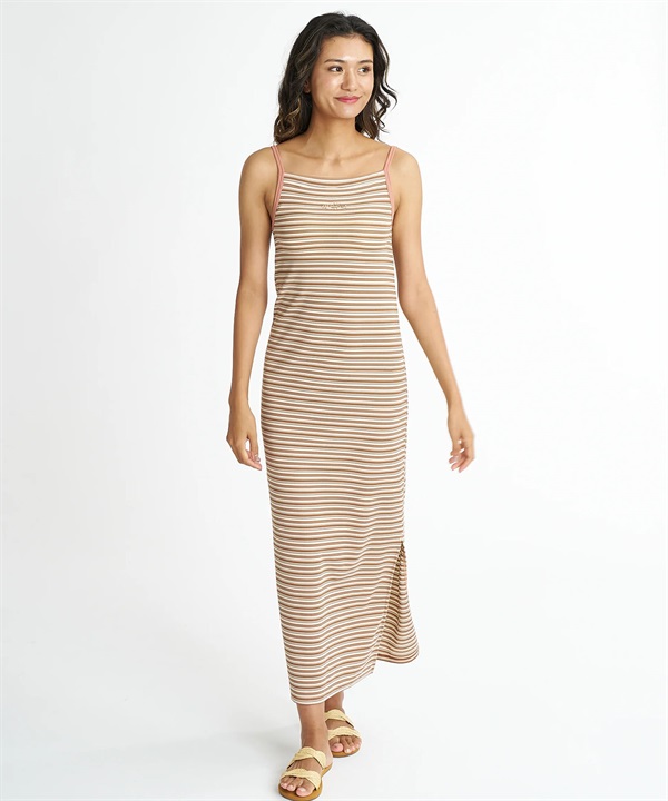 BILLABONG ビラボン ワンピース レディース カップ付き 速乾 UVカット 耐塩素 BABY FIT DRY RIB ONEPIECE BG01C350