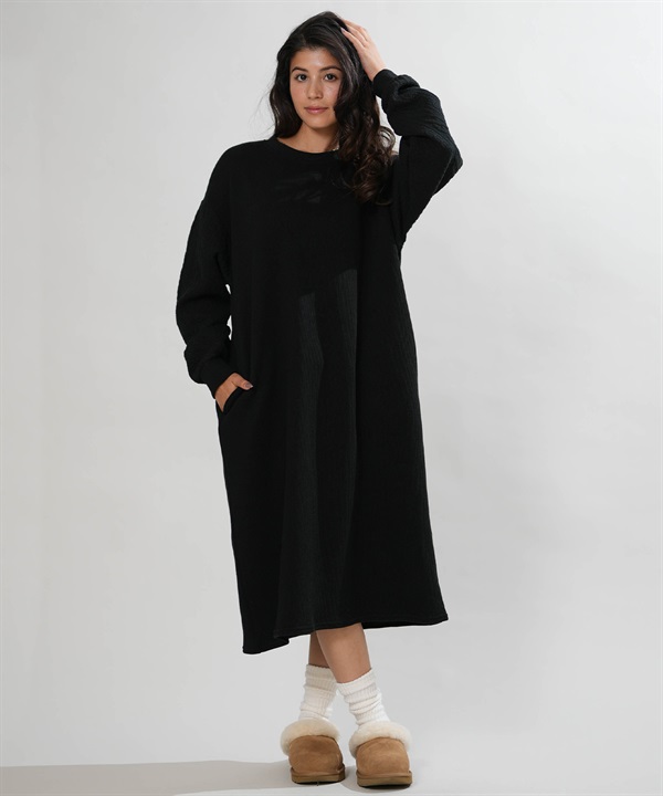 BILLABONG ビラボン ワンピース レディース ニット FRENCH RIB ONEPIECE BG014352