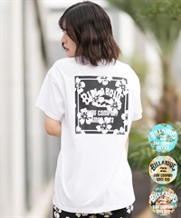 BILLABONG ビラボン 半袖 Tシャツ レディース BACK SQUARE BOY FIT TEE  BG013201(BLM-M)