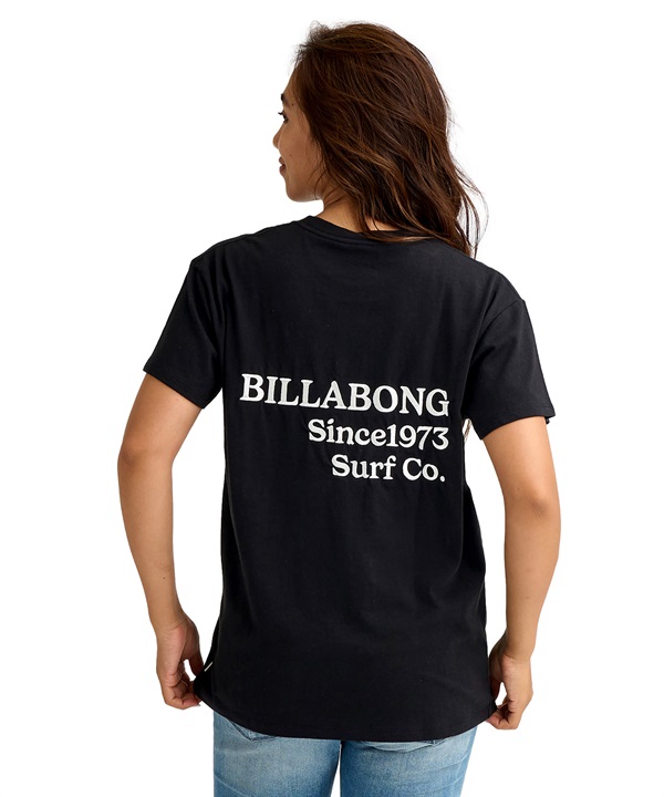BILLABONG ビラボン 半袖 Tシャツ レディース ロゴ バックプリント BG013203