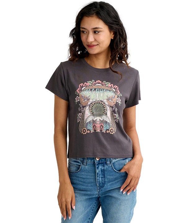 BILLABONG ビラボン 半袖 Tシャツ レディース GRAPHIC BABY FIT TEE BG013216