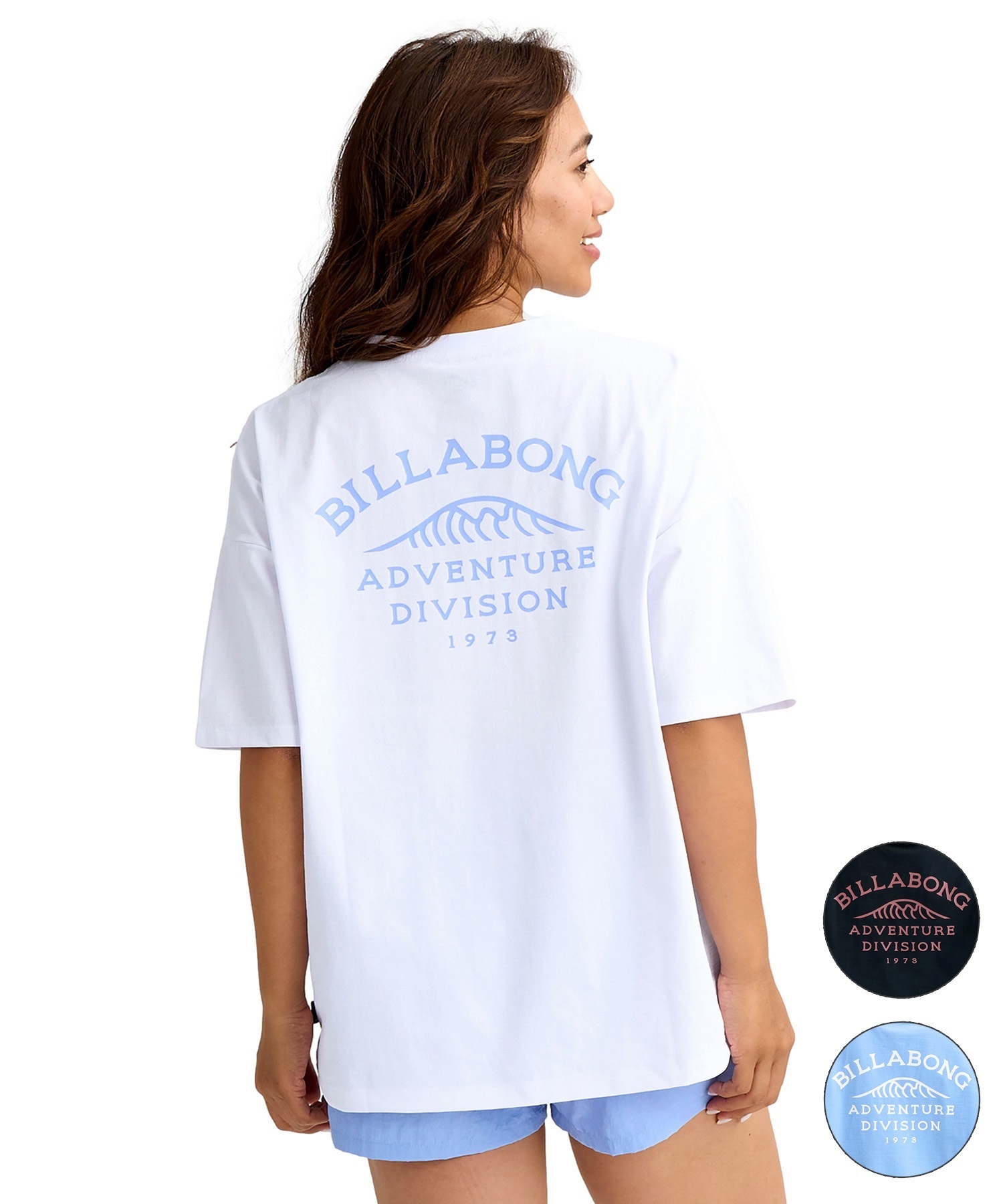 BILLABONG ビラボン 半袖 Tシャツ レディース ラッシュガード バック