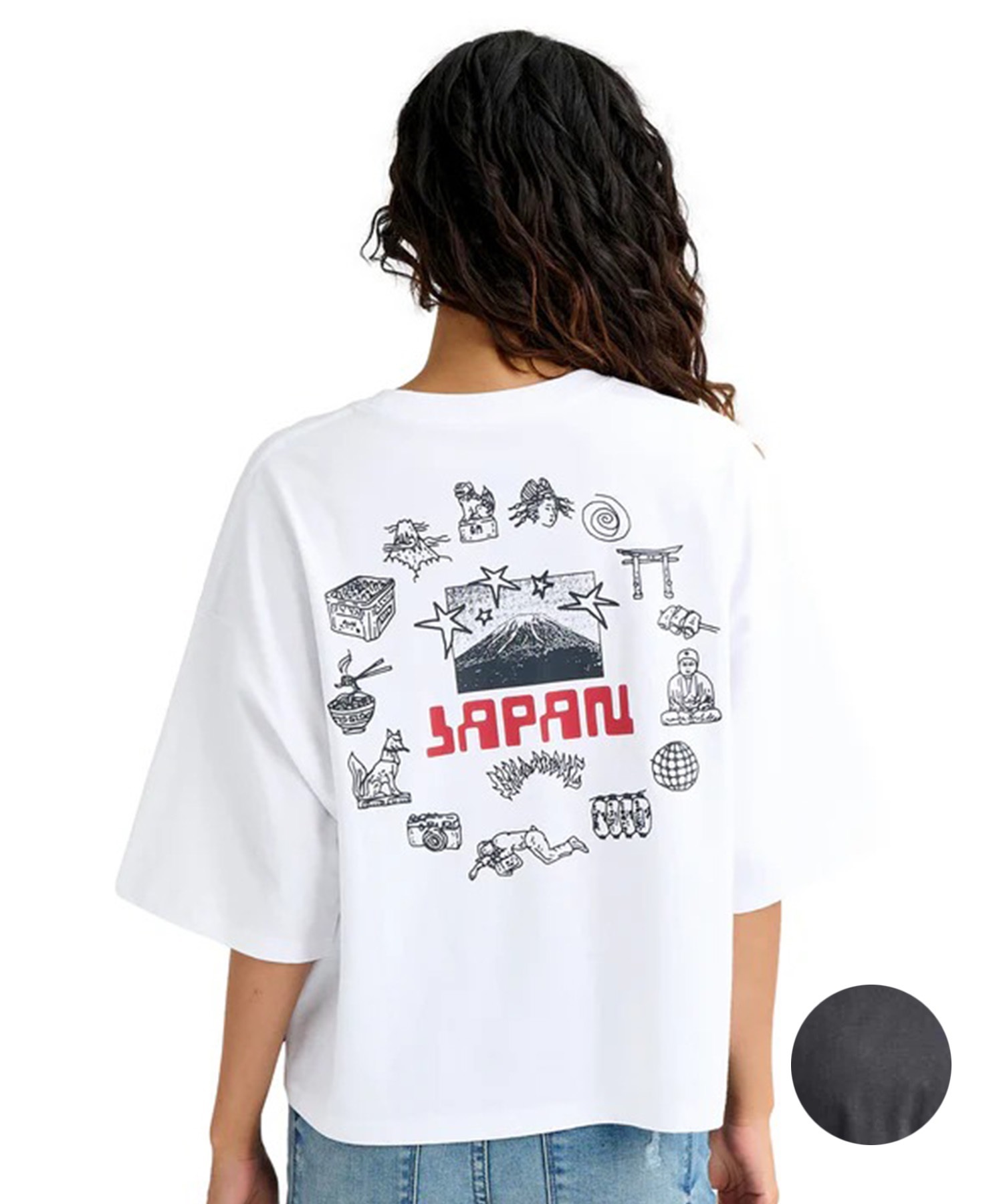 BILLABONG ビラボン 半袖 Tシャツ レディース SHONAN STATION SURFERS