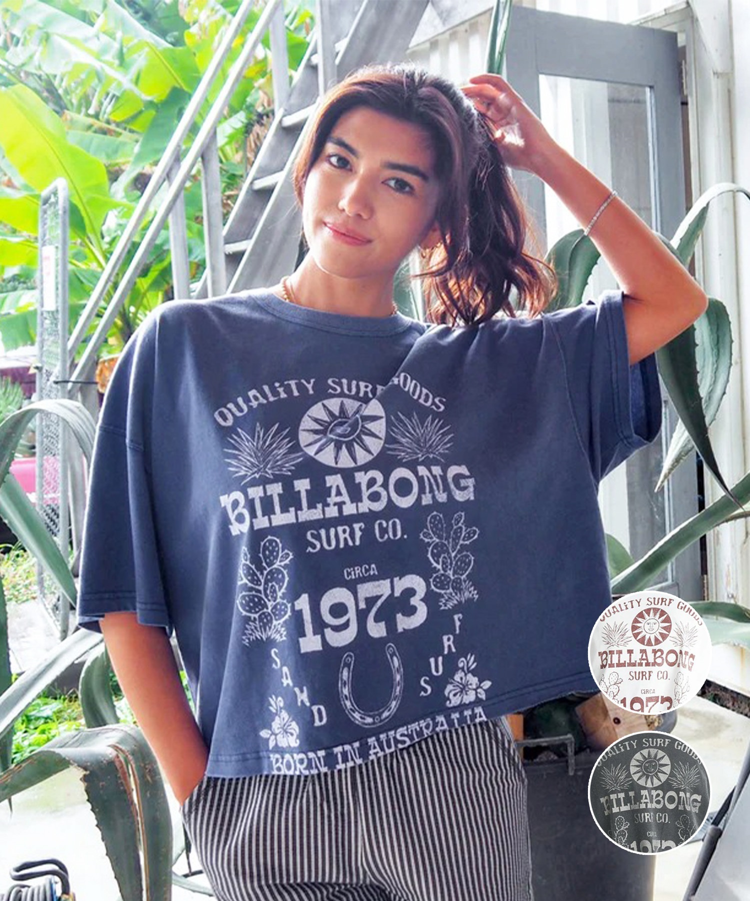 BILLABONG ビラボン 半袖 Tシャツ レディース UVカット SUN ECHOES WL