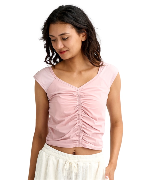 BILLABONG ビラボン タンクトップ レディース クロップド丈 UVカット 撥水 接触冷感 吸水速乾 BG013860 UT