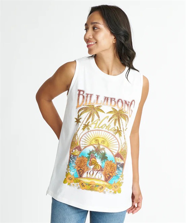 BILLABONG ビラボン タンクトップ レディース UVカット GRAPHIC LOOSE TANK TOP BG01C360
