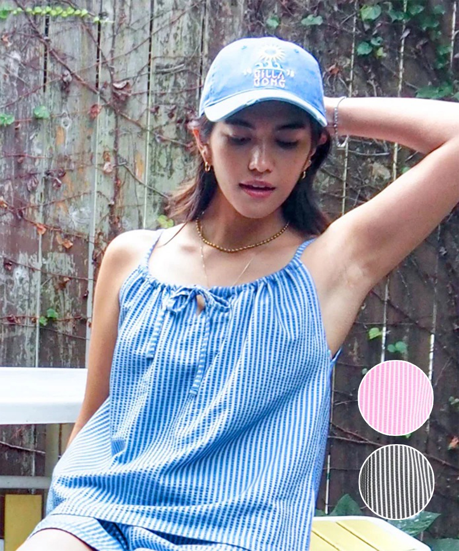 BILLABONG ビラボン キャミソール レディース 2WAY LIGHT SUCKER CAMI
