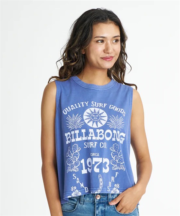 BILLABONG ビラボン タンクトップ レディース UVカット SUN ECHOES WL CROPPED COOL DRY TANK BG01C369
