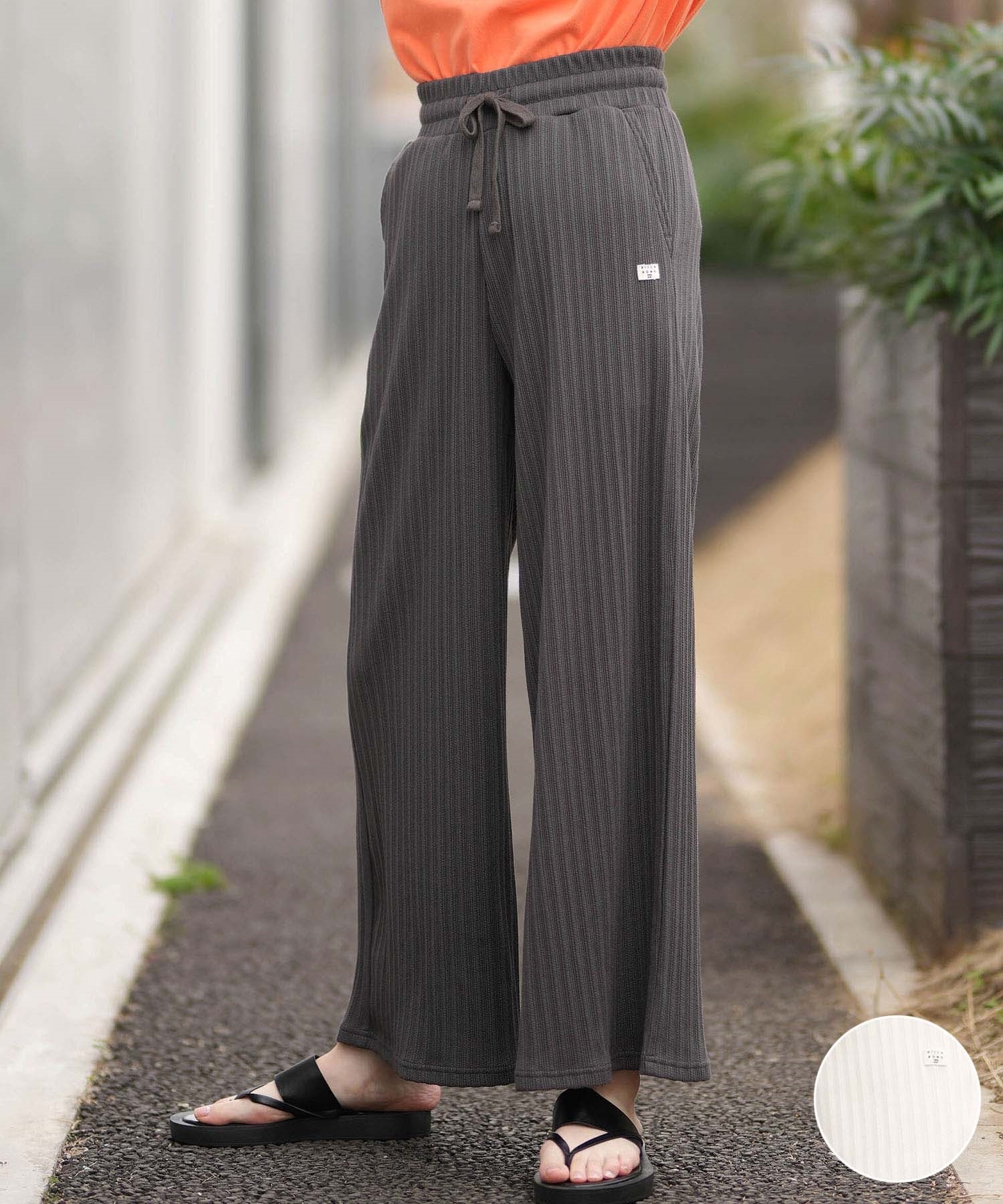 BILLABONG ビラボン ロングパンツ レディース リブ イージーパンツ