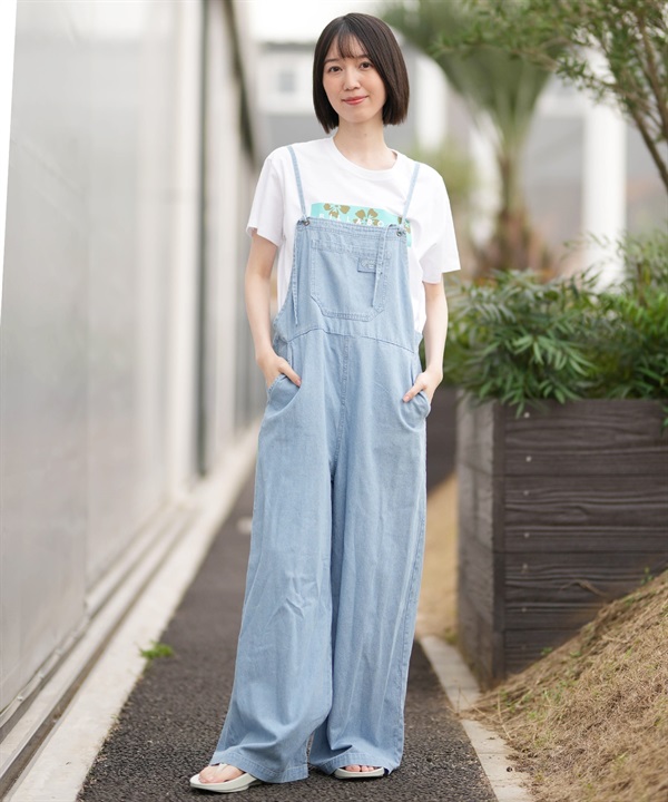 BILLABONG ビラボン オールインワン レディース サロペット パンツ WOVEN SALOPETTE BG013712(BLC-M)