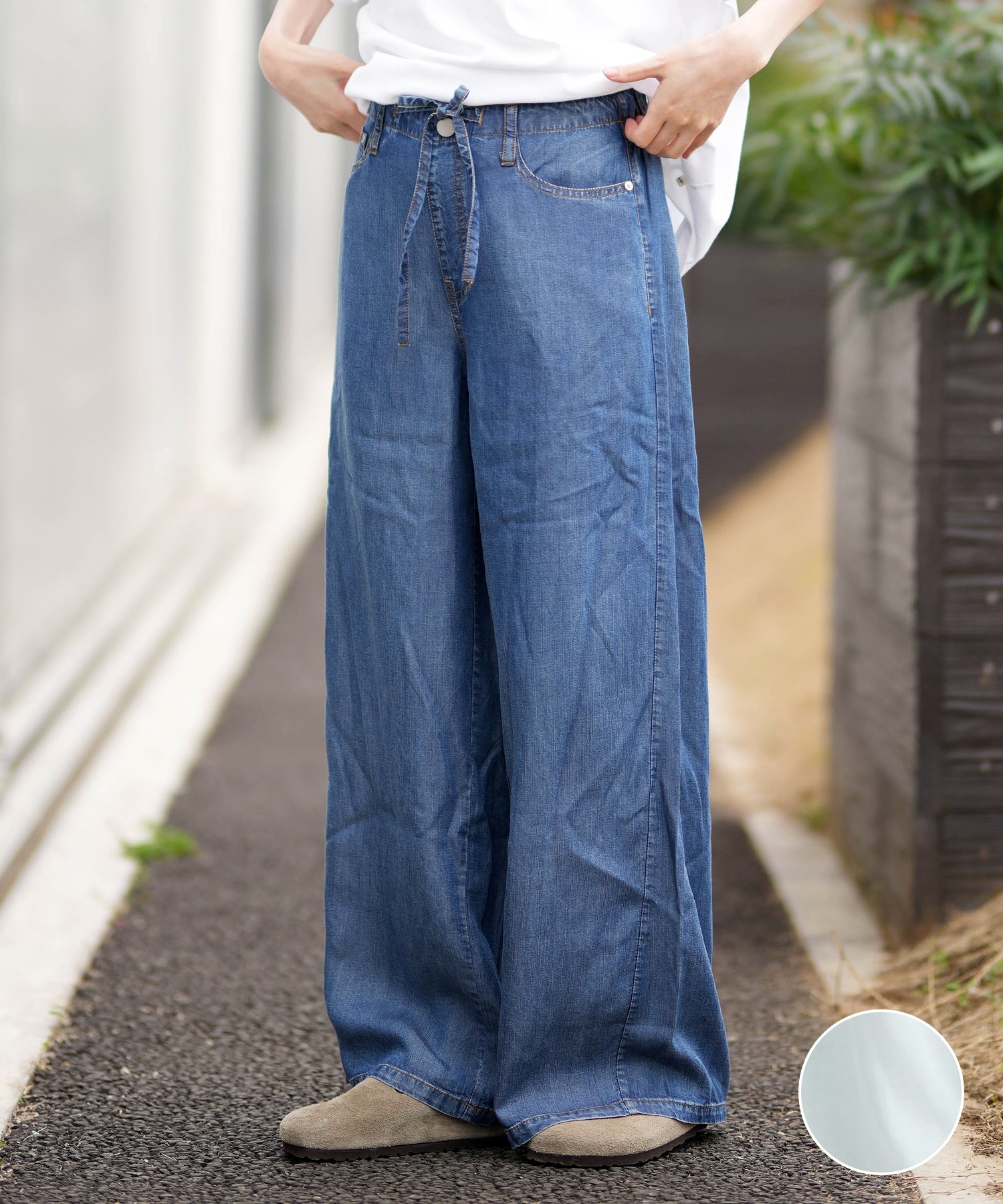 BILLABONG ビラボン ロングパンツ レディース ロンパン TENCEL DENIM