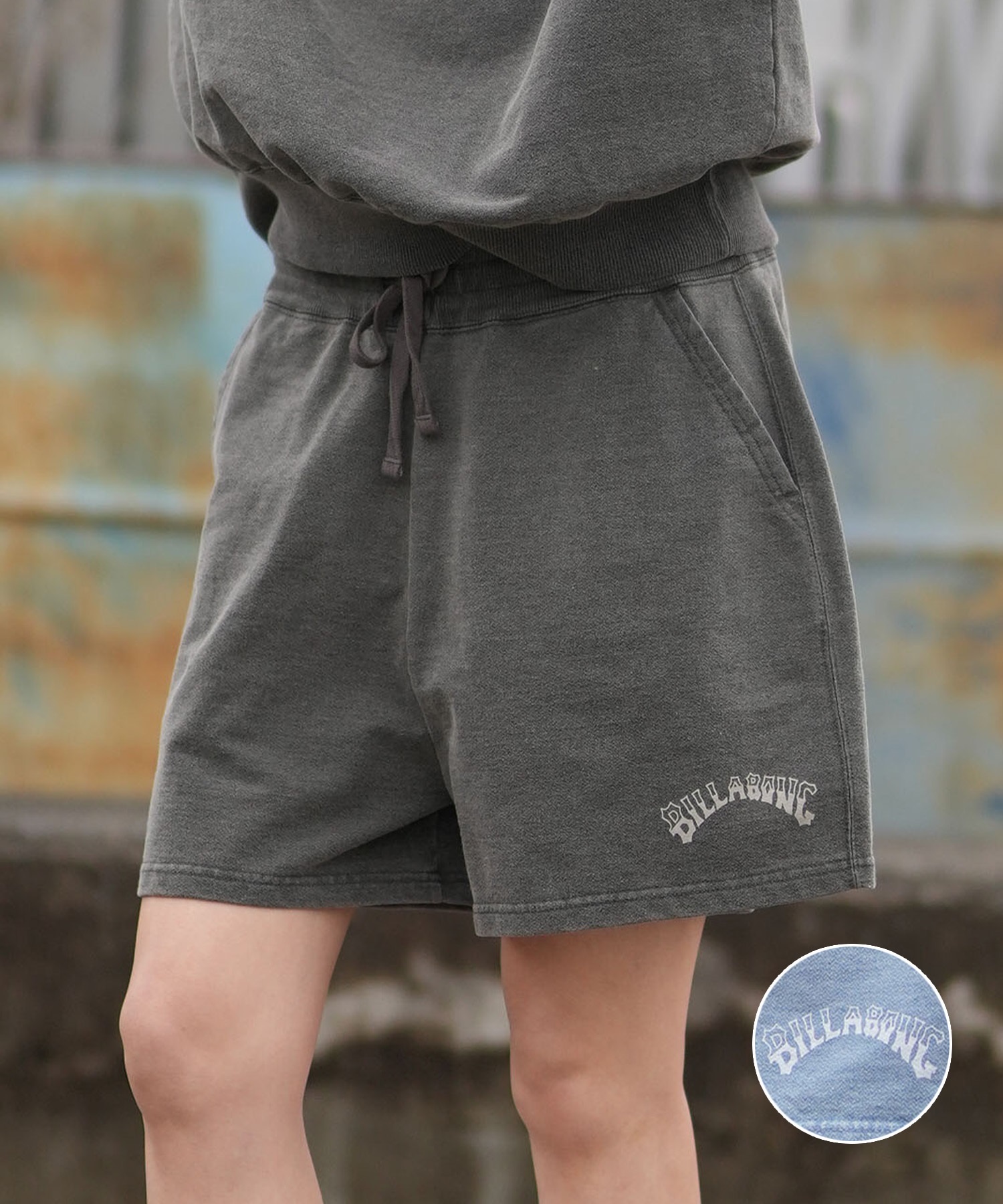 BILLABONG ビラボン ショートパンツ レディース ARCH LOGO SWEAT