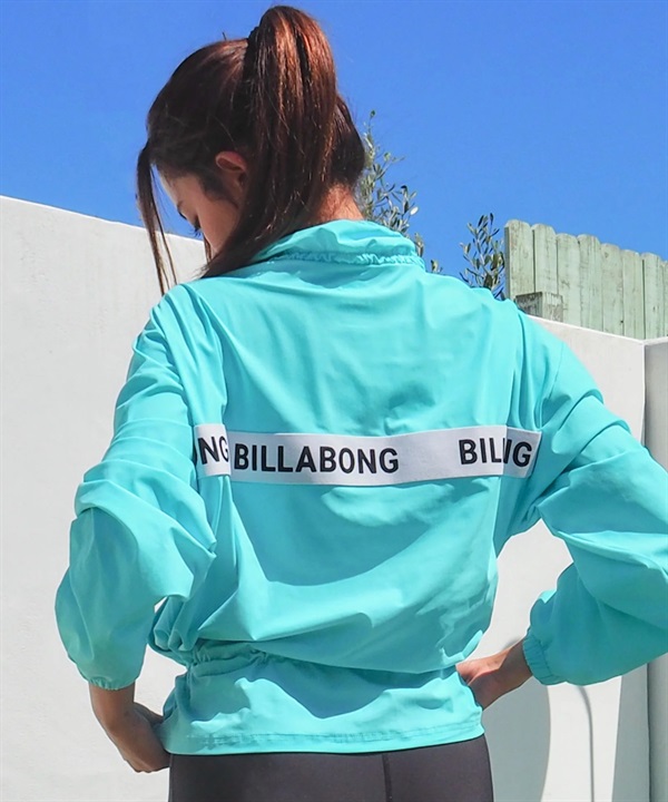 BILLABONG ビラボン 水着 ラッシュガード レディース 長袖 ジップアップ ジャケット UVカット 接触冷感 吸水速乾 セットアップ対応 BG013891 UT