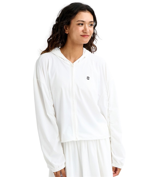 BILLABONG ビラボン 水着 ラッシュガード レディース 長袖 ジップアップ パーカー UVカット 接触冷感 吸水速乾 セットアップ対応 BG013895 UT