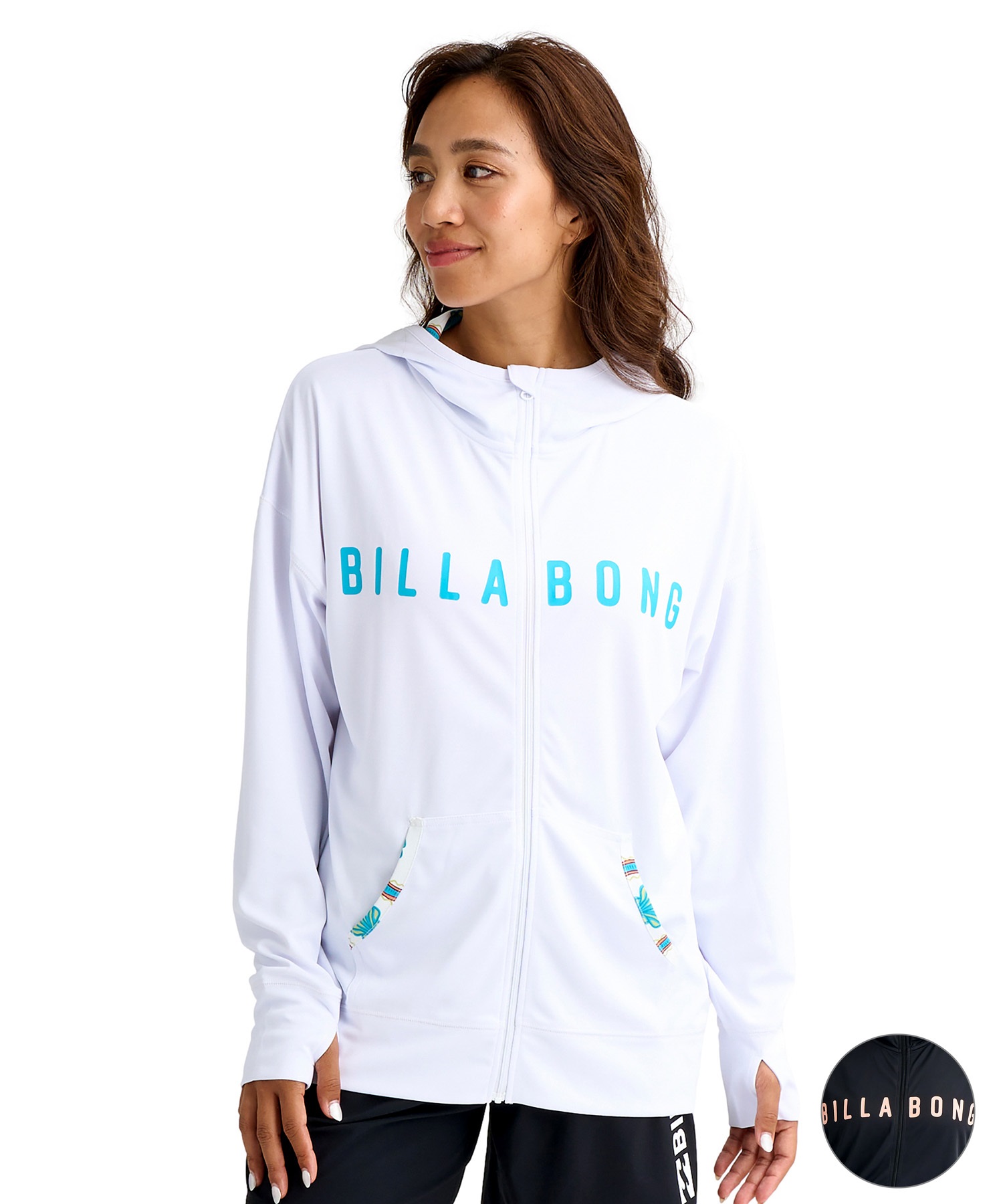 BILLABONG ビラボン 水着 ラッシュガード ジップアップ パーカー