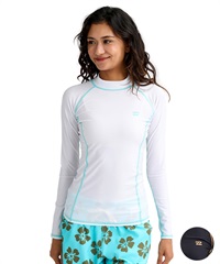 BILLABONG ビラボン 水着 ラッシュガード 長袖 レディース ポケット