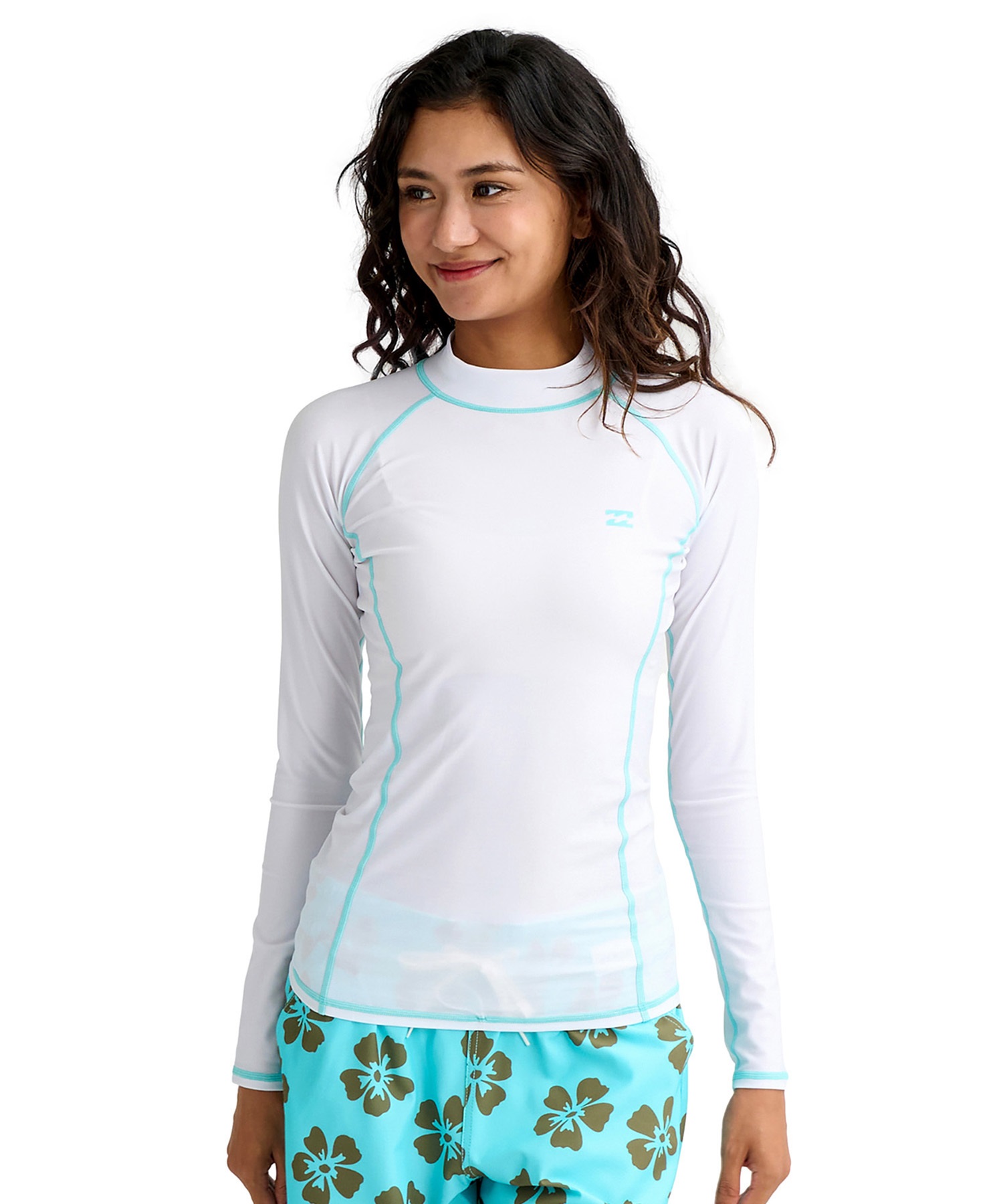BILLABONG ビラボン 水着 ラッシュガード 長袖 レディース ポケット