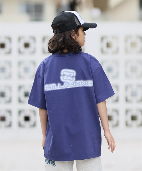 BILLABONG ビラボン 半袖 Tシャツ キッズ ジュニア 子供 バックプリント BG01E203