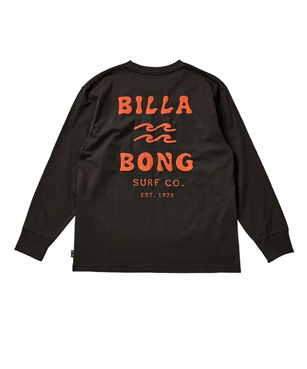 BILLABONG ビラボン 長袖 Tシャツ ロンT キッズ 子供 バックプリント ONE TIME BG016050