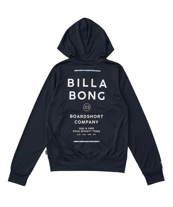 BILLABONG ビラボン ラッシュガード ジップアップ パーカー キッズ BOYS RASHGUARD ZIP HOODIE  BG015852