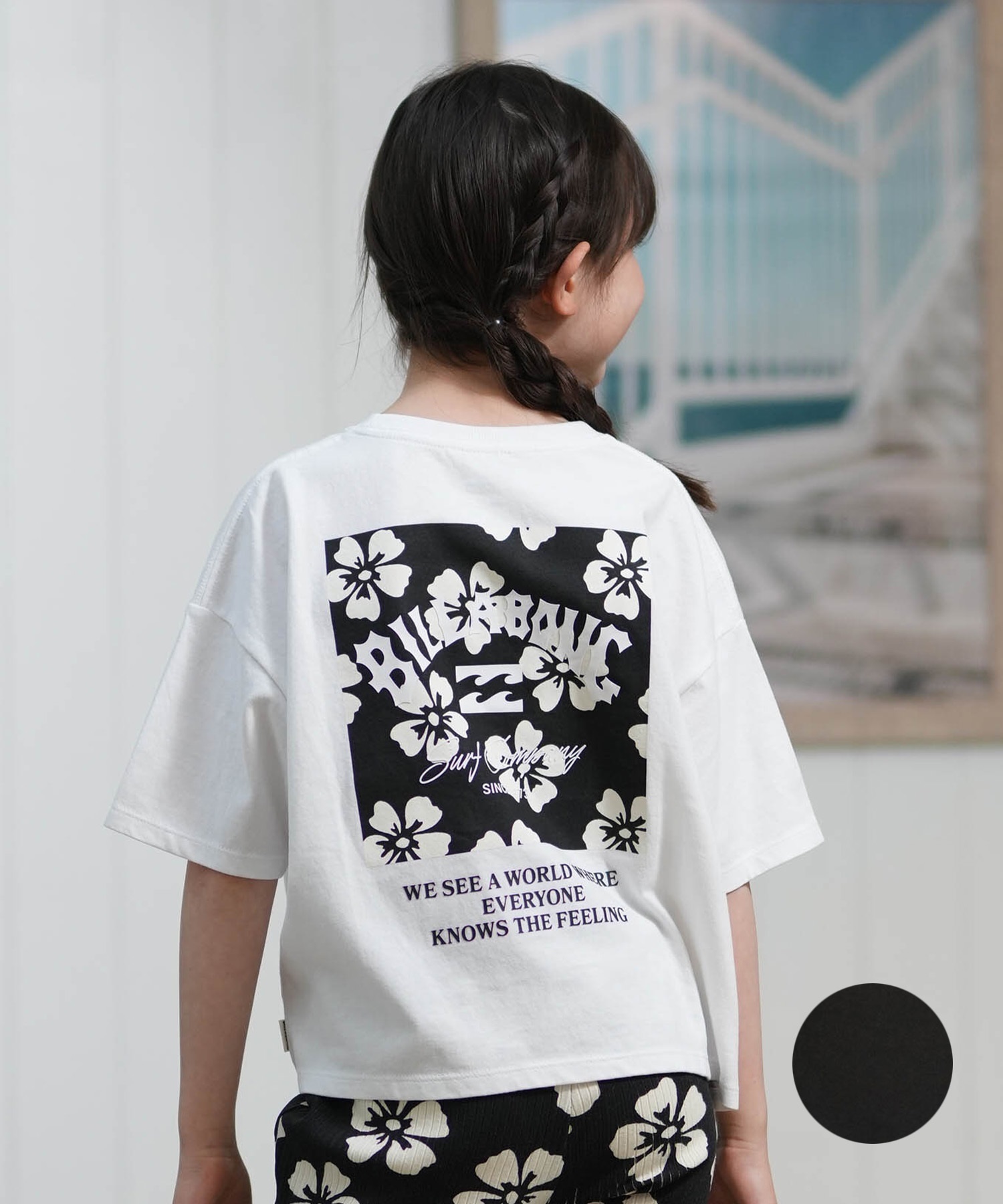 BILLABONG ビラボン 半袖 Tシャツ キッズ ジュニア 子供 バック