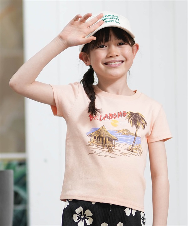 BILLABONG ビラボン 半袖 Tシャツ キッズ ジュニア 子供 クルーネック GRAPHIC BG015252