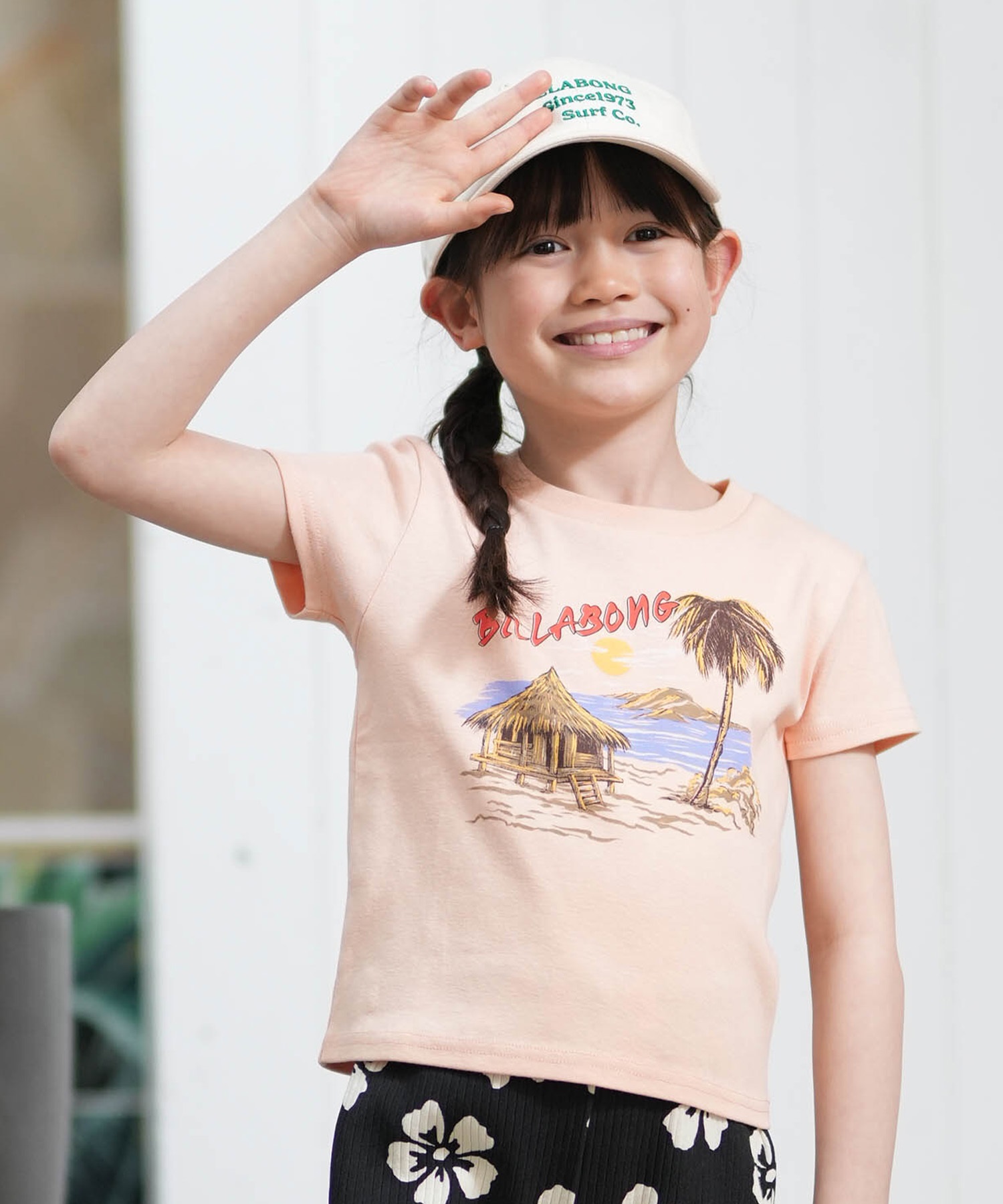 BILLABONG ビラボン 半袖 Tシャツ キッズ ジュニア 子供 クルーネック GRAPHIC BG015252(LPC1-130cm)