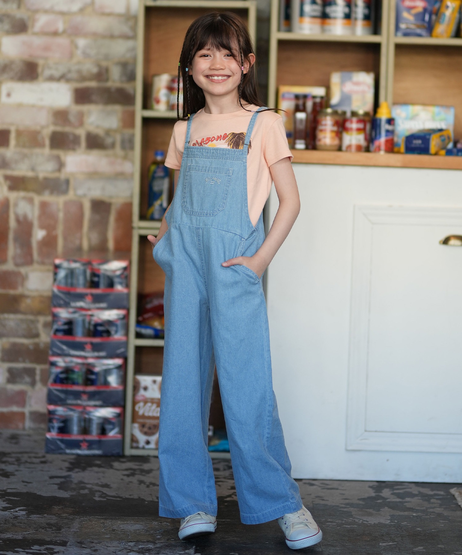 BILLABONG ビラボン オールインワン オーバーオール キッズ ジュニア