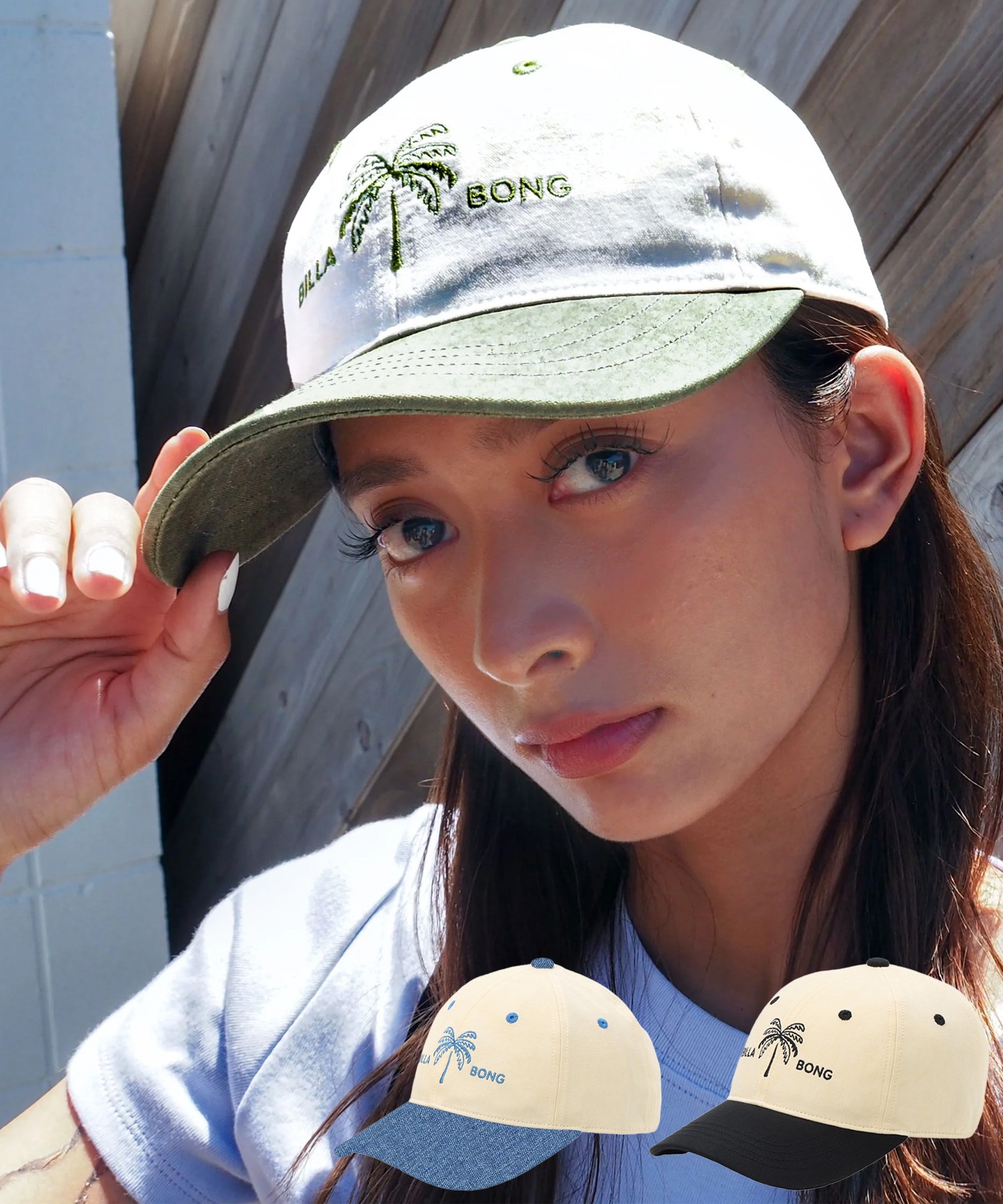 BILLABONG ビラボン キャップ TWOTONE CAP BG013906 ｜ムラサキ