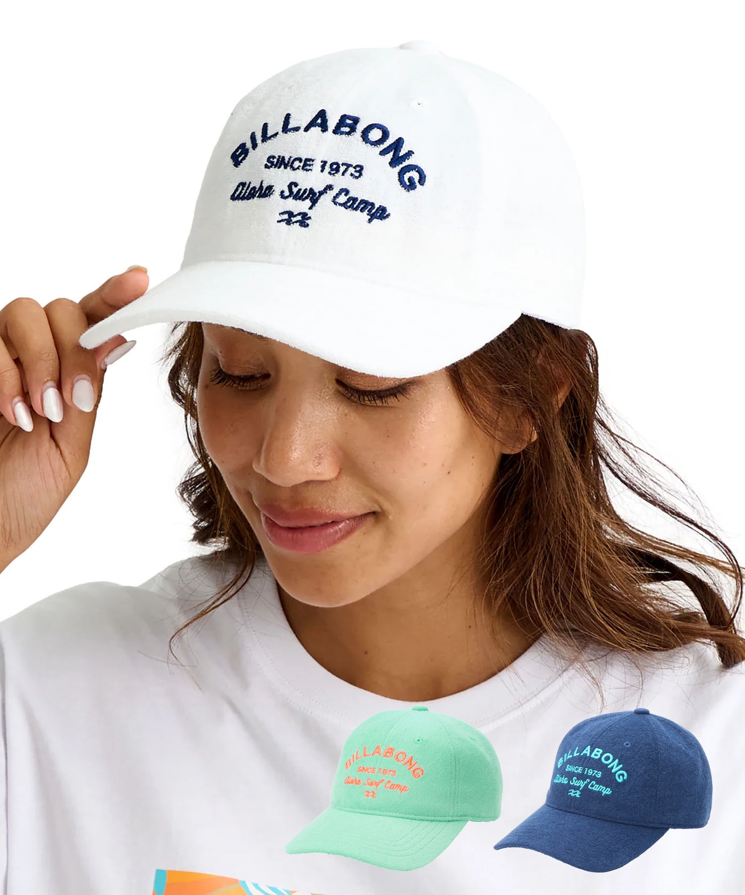 BILLABONG ビラボン キャップ 帽子 パイル生地 ロゴ PILE CAP BG013907