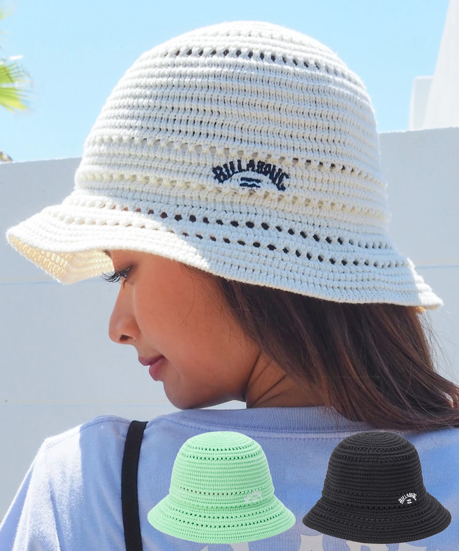 BILLABONG ビラボン ハット CROCHE HAT BG013910 ハット｜ムラサキ