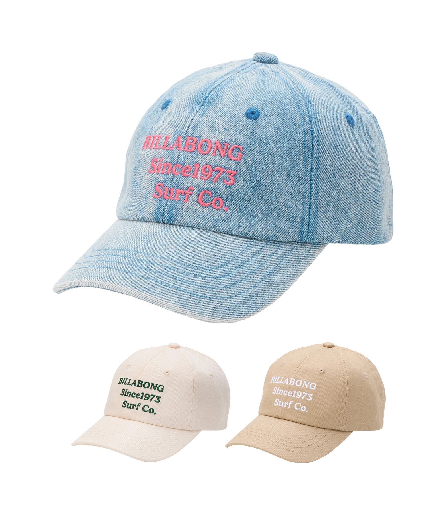 BILLABONG ビラボン キャップ キッズ ジュニア 子供 6パネル ロゴ刺繍 BG015950(IND-FREE)