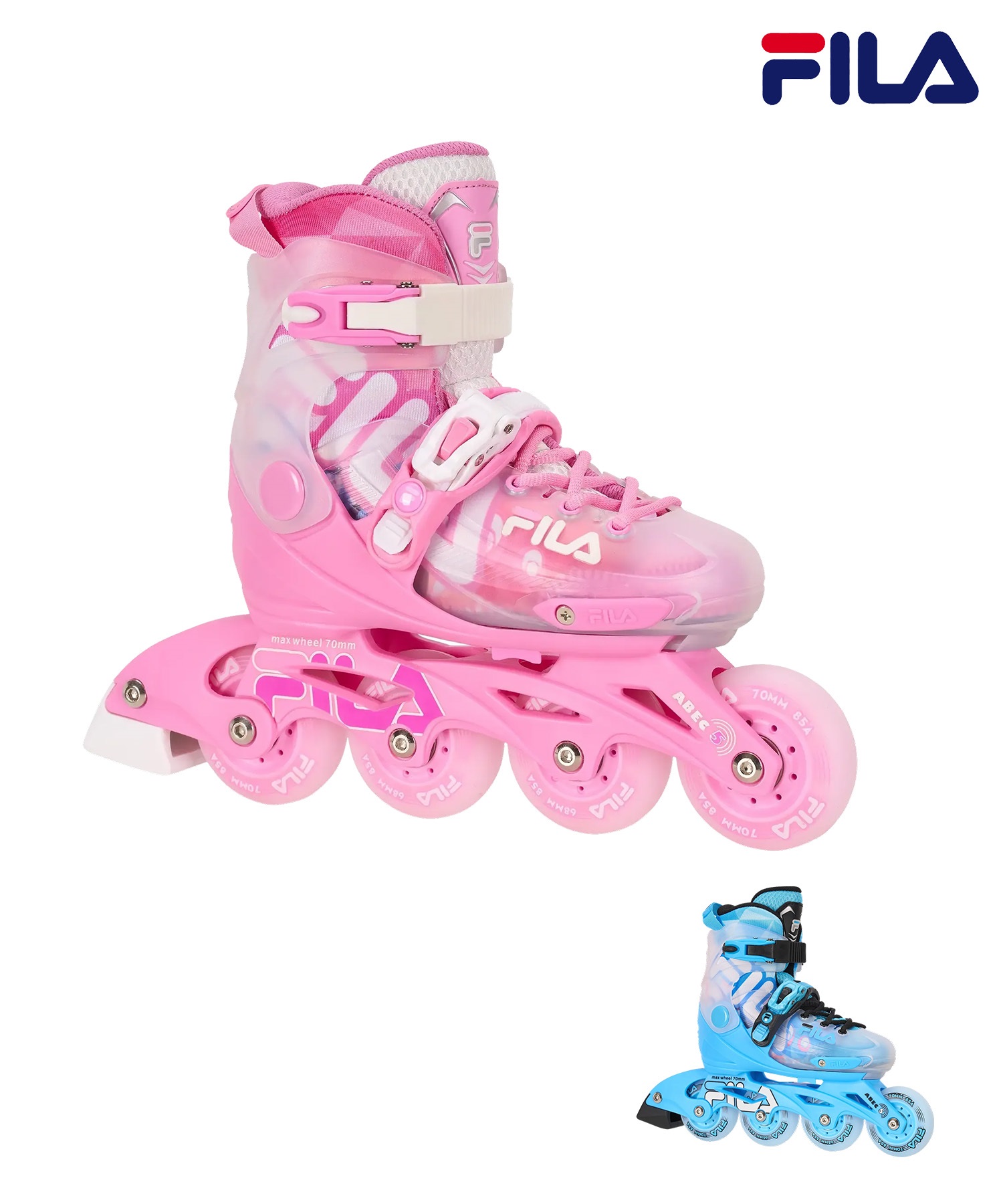 FILA フィラ キッズ インラインスケート FILA S-ONE PINK BLUE
