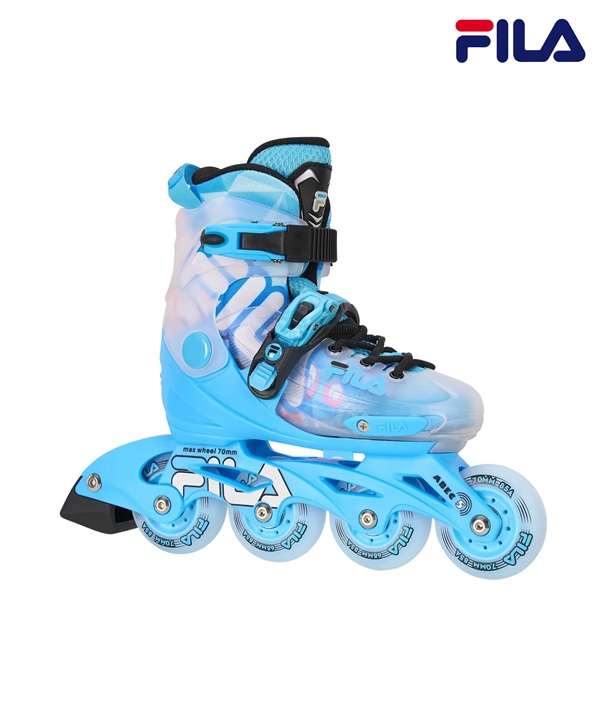 FILA フィラ キッズ インラインスケート FILA S-ONE PINK BLUE ムラサキスポーツ