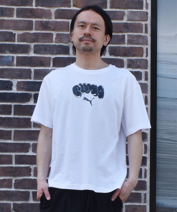 PUMA プーマ 半袖 Tシャツ メンズ ESS ELEVATED ウーブンショート P 636798