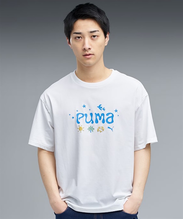 AMI x PUMA半袖T ロゴ シャツ AMI x PUMA半袖T ロゴ シャツ