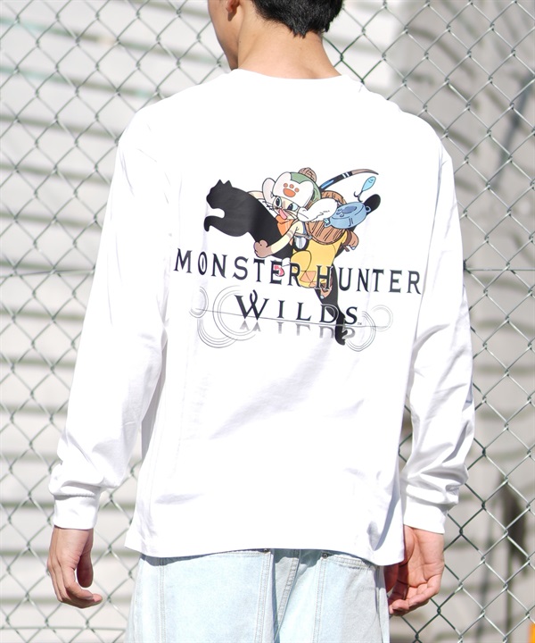 PUMA プーマ 長袖 Tシャツ ロンT メンズ モンスターハンターワイルズ コラボレーション 636485