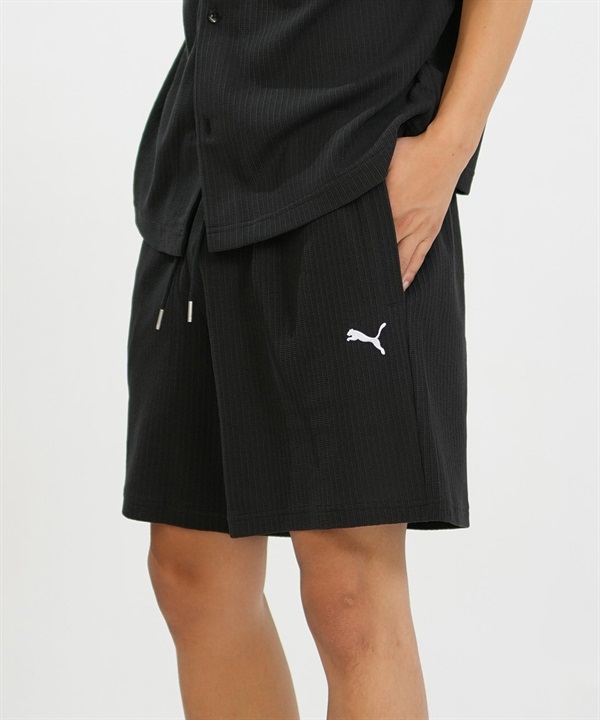 PUMA プーマ ハーフパンツ ショートパンツ メンズ WARDROBE ESS ワッフルショーツ 636802