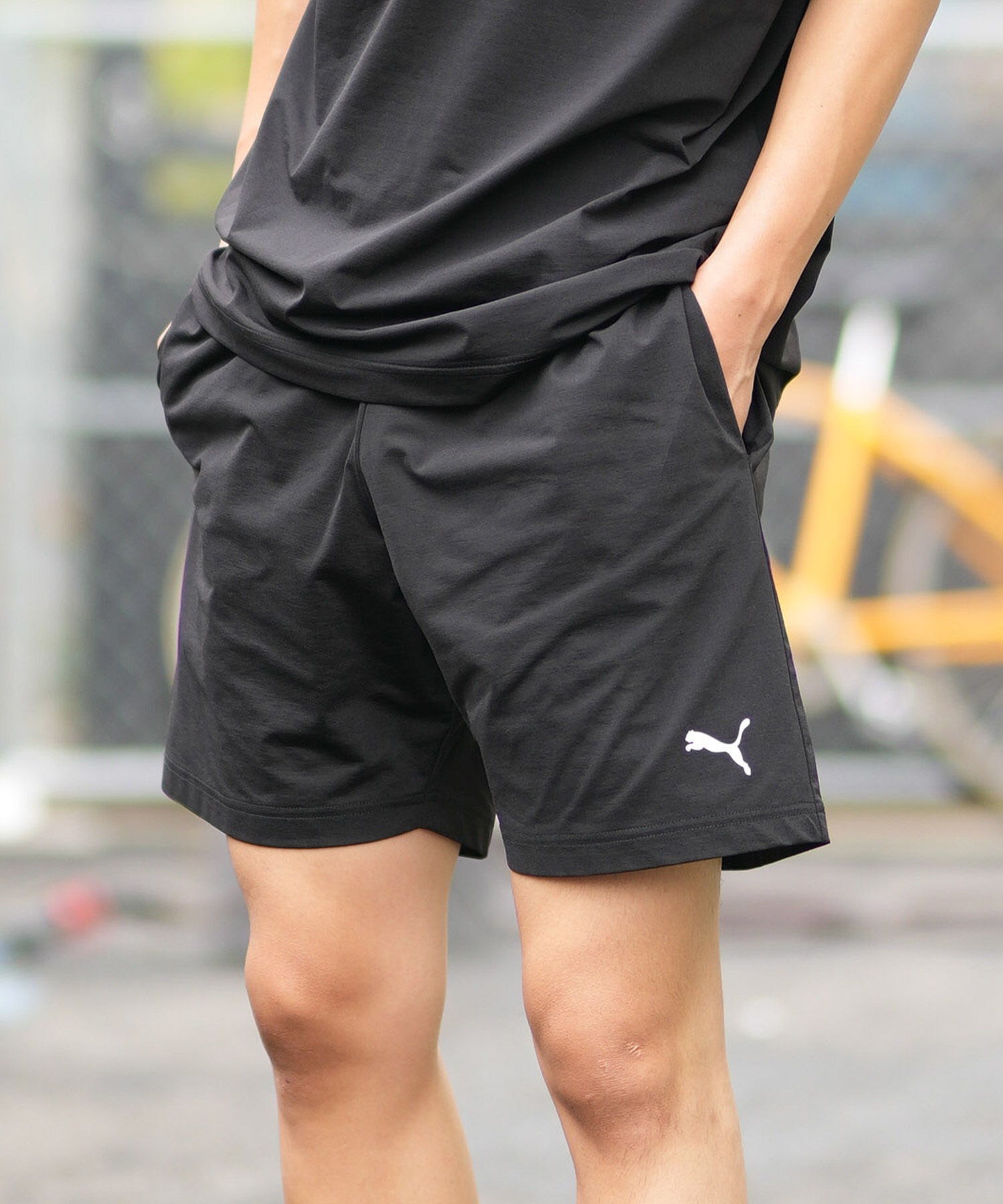 PUMA プーマ ハーフパンツ ショートパンツ メンズ ショーツ ロゴ ワン